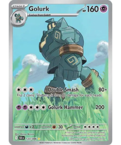 Scarlet & Violet - Black Bolt 123/086 - Golurk [Illustration Rare]