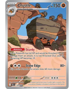 Scarlet & Violet - Black Bolt 130/086 - Crustle [Illustration Rare]