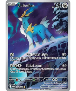 Scarlet & Violet - Black Bolt 144/086 - Cobalion [Illustration Rare]