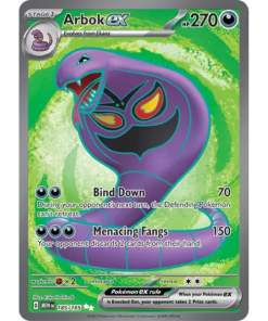Scarlet & Violet 151 185/165- Arbok ex [Ultra Rare]