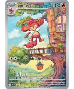 Scarlet & Violet White Flare 100/086 - Simisear [Illustration Rare]