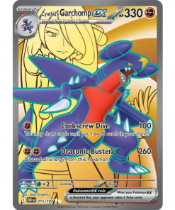 Scarlet & Violet - Destined Rivals 215/182 - Cynthia's Garchomp ex [Ultra Rare]