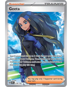 Scarlet & Violet Obsidian Flames 218/197 - Geeta [Ultra Rare]