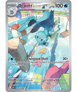 Scarlet & Violet White Flare 106/086 - Dewott [Illustration Rare]
