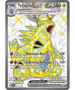 Scarlet & Violet Obsidian Flames 211/197 - Tyranitar ex [Ultra Rare]
