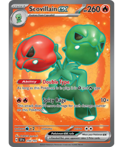 Scarlet & Violet Surging Sparks 216/191 - Scovillain ex [Ultra Rare]