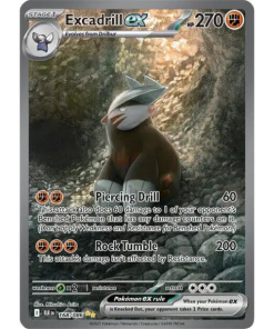 Scarlet & Violet - Black Bolt 168/086 - Excadrill ex  [Special Illustration Rare]
