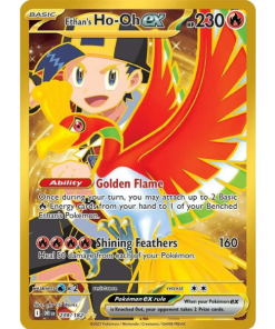 Scarlet & Violet - Destined Rivals 239/182 - Ethan's Ho-oh ex [Hyper Rare]