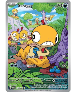 Scarlet & Violet White Flare 138/086 - Scraggy [Illustration Rare]