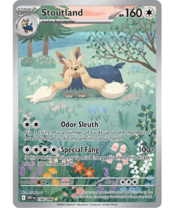 Scarlet & Violet White Flare 156/086 - Stoutland [Illustration Rare]