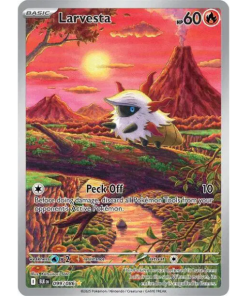 Scarlet & Violet - Black Bolt 099/086 - Larvesta [Illustration Rare]