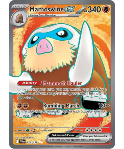 Scarlet & Violet - Journey Together 174/159 - Mamoswine ex [Ultra Rare]
