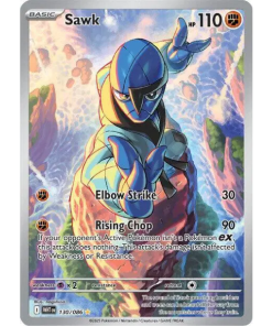 Scarlet & Violet White Flare 130/086 - Sawk [Illustration Rare]