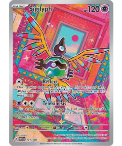 Scarlet & Violet White Flare 121/086 - Sigilyph [Illustration Rare]