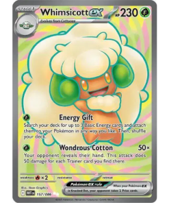 Scarlet & Violet White Flare 157/086 - Whimsicott ex [Ultra Rare]