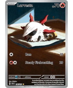 Scarlet & Violet Surging Sparks 196/191 - Larvesta [Illustration Rare]