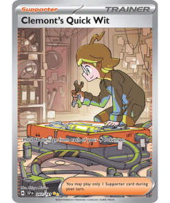 Scarlet & Violet Surging Sparks 243/191 - Clemont's Quick Wit [Special Illustration Rare]