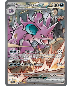 Scarlet & Violet - Destined Rivals 233/182 - Team Rocket's Nidoking ex [Special Illustration Rare]