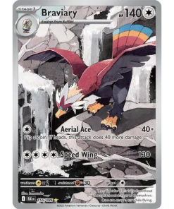 Scarlet & Violet - Black Bolt 155/086 - Braviary [Illustration Rare]