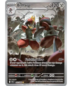 Scarlet & Violet - Black Bolt 143/086 - Bisharp [Illustration Rare]