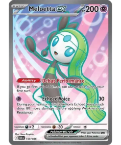 Scarlet & Violet - Black Bolt 159/086 - Meloetta ex [Ultra Rare]