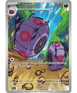 Scarlet & Violet - Black Bolt 133/086 - Whirlipede [Illustration Rare]