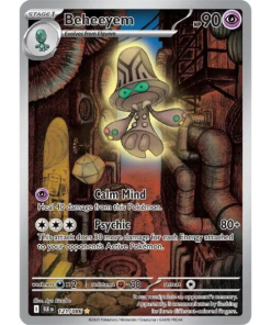 Scarlet & Violet - Black Bolt 121/086 - Beheeyem [Illustration Rare]