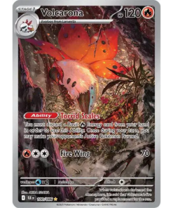 Scarlet & Violet - Black Bolt 100/086 - Volcarona [Illustration Rare]