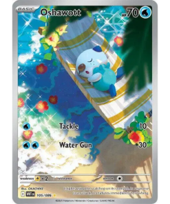 Scarlet & Violet White Flare 105/086 - Oshawott [Illustration Rare]