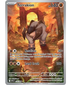 Scarlet & Violet White Flare 135/086 - Terrakion [Illustration Rare]