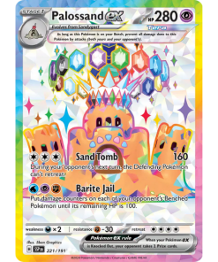Scarlet & Violet Surging Sparks 221/191 - Palossand ex [Ultra Rare]