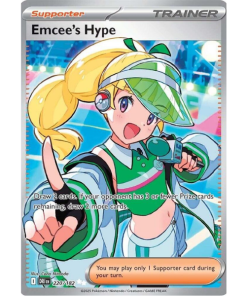 Scarlet & Violet - Destined Rivals 220/182 - Emcee's Hype [Ultra Rare]