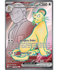 Scarlet & Violet - Destined Rivals 219/182 - Team Rocket's Persian EX [Ultra Rare]