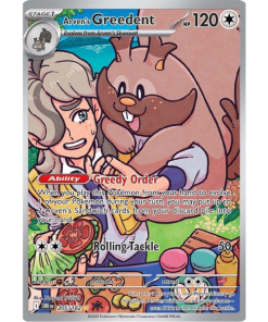 Scarlet & Violet - Destined Rivals 205/182 - Arven's Greedent[Illustration Rare]