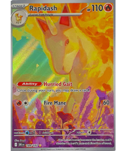 Scarlet & Violet - Destined Rivals 189/182 - Rapidash [Illustration Rare]