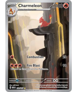Charmeleon - Illustration Rare Holofoil 169/165 [Scarlet & Violet 151]