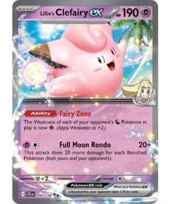 Scarlet & Violet - Journey Together 056/159 - Lillie's Clefairy Ex [Double Rare]
