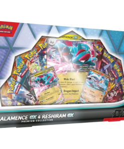 Pokemon TCG Salamence & Reshiram Ex Premium Collection Box