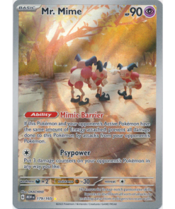 Scarlet & Violet 151 179/165 - Mr. Mime [Illustration Rare]