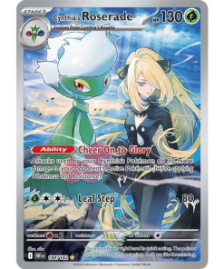 Scarlet & Violet - Destined Rivals 184/182 - Cynthia's Roserade [Illustration Rare]