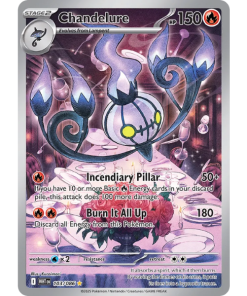 Scarlet & Violet White Flare 103/086 - Chandelure [Illustration Rare]