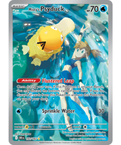Scarlet & Violet - Destined Rivals 193/182 - Misty's Psyduck [Illustration Rare]