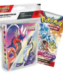 Pokemon TCG Scarlet & Violet Base Mini Portfolio (Incl. one pack)