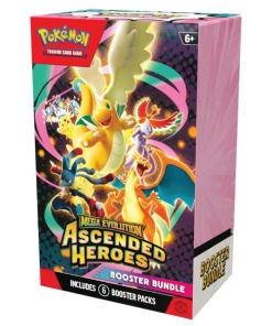 Pokémon TCG - Mega Evolution ME2.5 - Ascended Heroes - Booster Bundle *Limit 4 per household