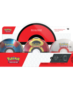 Pokemon TCG Pokeball Tin Q4 2025 Display of 6
